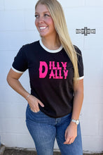 Load image into Gallery viewer, DS Dilly Dally Ringer Tee
