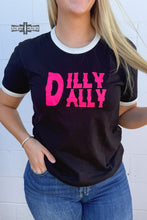 Load image into Gallery viewer, DS Dilly Dally Ringer Tee

