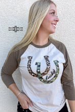 Load image into Gallery viewer, DS Lucky Horseshoe RAGLAN

