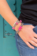 Load image into Gallery viewer, DS Little Pink Rock Bracelet
