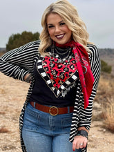 Load image into Gallery viewer, Be Kind Leopard Heart Long Sleeve Tee &amp; Sweatshirt
