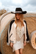 Load image into Gallery viewer, Cream and Black Jacket
