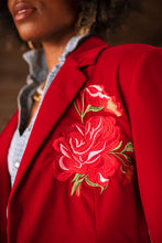 Load image into Gallery viewer, Red Velvet Jacket
