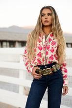 Load image into Gallery viewer, Wild Rose Button Up
