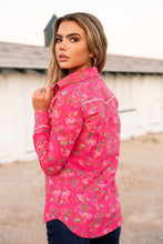 Load image into Gallery viewer, Rebel Rose Button Up
