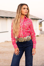 Load image into Gallery viewer, Rebel Rose Button Up
