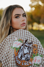 Load image into Gallery viewer, Western Gingham Blouse
