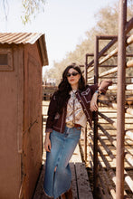 Load image into Gallery viewer, Garden Gate Cowgirl Skirt
