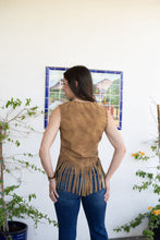 Load image into Gallery viewer, Wild Rose Fringe Vest
