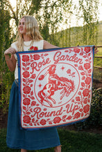 Load image into Gallery viewer, Rose Garden Round Up Wild Rag
