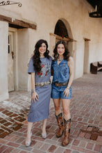 Load image into Gallery viewer, Camarillo White Horses Dress
