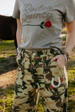 Load image into Gallery viewer, Wild Rose Camo Jeans
