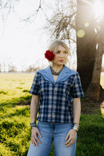 Load image into Gallery viewer, Blue Bonnet Rodeo Blouse
