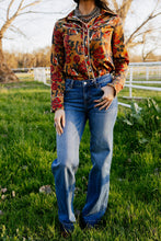Load image into Gallery viewer, Rodeo Rose Cowboy Jeans
