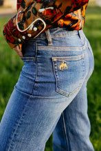Load image into Gallery viewer, Rodeo Rose Cowboy Jeans
