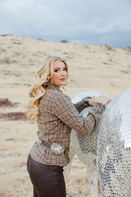 Load image into Gallery viewer, Rhinestone Rodeo Button Up
