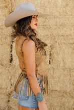 Load image into Gallery viewer, Wild Rose Fringe Vest
