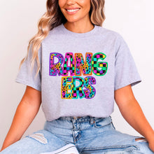 Load image into Gallery viewer, Rainbow Mascot Sweatshirt FAUX embroidery &amp; Glitter - Multiple Styles
