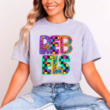 Load image into Gallery viewer, Rainbow Mascot Sweatshirt FAUX embroidery &amp; Glitter - Multiple Styles
