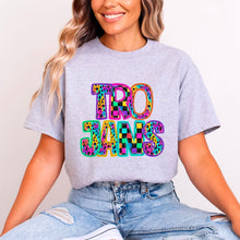 Load image into Gallery viewer, Rainbow Mascot Sweatshirt FAUX embroidery &amp; Glitter - Multiple Styles

