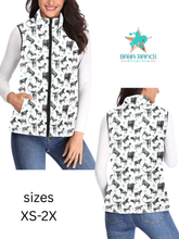 Load image into Gallery viewer, Cattle and Brands Women's Western Puffy Vest
