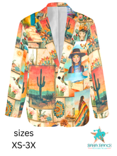 Load image into Gallery viewer, Colores de Mexico Pictures of the Southwest Blazer
