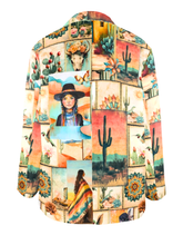 Load image into Gallery viewer, Colores de Mexico Pictures of the Southwest Blazer
