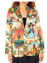 Load image into Gallery viewer, Colores de Mexico Pictures of the Southwest Blazer
