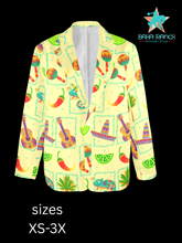 Load image into Gallery viewer, Colores De Mexico Festival Blazer Women's Blazer
