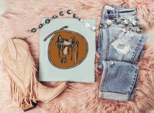 Load image into Gallery viewer, Get Back in the Saddle - Graphic Top
