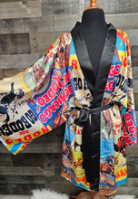 Load image into Gallery viewer, Vintage Rodeo Poster Women&#39;s Lounge Kimono Robe
