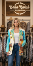 Load image into Gallery viewer, Baha Ranch The Comic Corral Cowgirl Western Rodeo Blazer

