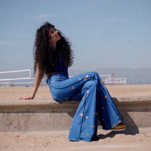 Load image into Gallery viewer, Great Star Nation Navy Long Bell Bottom *Waitlist
