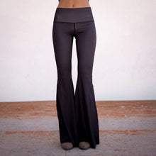 Load image into Gallery viewer, New Moon Black Long Bell Bottom
