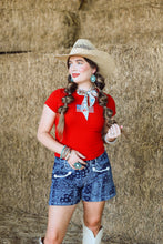 Load image into Gallery viewer, The States T-Shirt in Red
