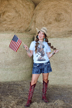 Load image into Gallery viewer, The Rhinestone Bronc T-Shirt
