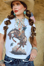Load image into Gallery viewer, The Rhinestone Bronc T-Shirt
