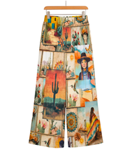 Load image into Gallery viewer, Baha Ranch Pictures of the Southwest High Waisted Wide Leg Pants
