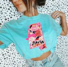 Load image into Gallery viewer, Preppy State Tees - Lagoon
