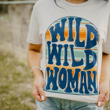 Load image into Gallery viewer, Wild, Wild Woman Western Graphic T-shirt
