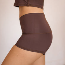 Load image into Gallery viewer, Solid Cacao Brown Sun Short
