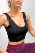 Load image into Gallery viewer, Solid Black 'Cozy' Lover Tank ♡

