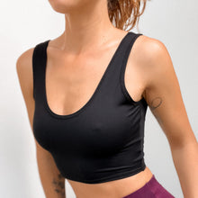 Load image into Gallery viewer, Solid Black 'Cozy' Lover Tank ♡

