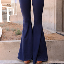 Load image into Gallery viewer, Solid Navy Long Bell Bottom ♡
