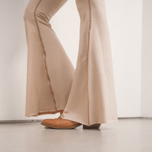 Load image into Gallery viewer, Solid Tan Crop Bell Bottom ♡
