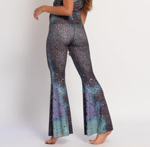 Load image into Gallery viewer, Mermaid Fairy Queen Teal Crop Bell Bottom
