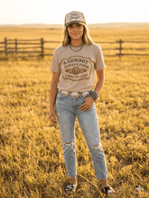Load image into Gallery viewer, A Cowboy Always Finds A Way To Leave Graphic Tee
