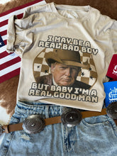 Load image into Gallery viewer, A Real Good Man Trump Graphic Tee
