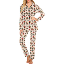 Load image into Gallery viewer, Santa&#39;s Sleigh Women&#39;s Western Pajamas
