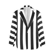 Load image into Gallery viewer, BeetleJuice Prison Stripe Blazer Women's
